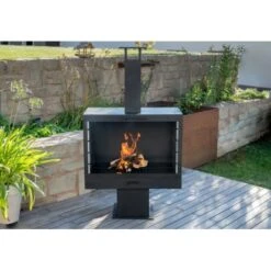 Westmann Grill Und Kaminofen Schwarz -Küchengrill 8346462 1741 WMLG868B 06