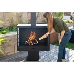 Westmann Grill Und Kaminofen Schwarz -Küchengrill 8346462 1741 WMLG868B 07