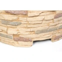 Westmann Feuerstelle Mit Abfanggitter Steinoptik -Küchengrill 8346603 1741 WMLG909 02