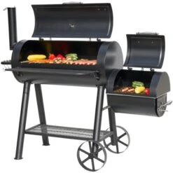 El Fuego Holzkohlegrill/Smoker Buffalo Ca. 155 X 132 X 78 Cm -Küchengrill 839363 2240 BUFFALO 3