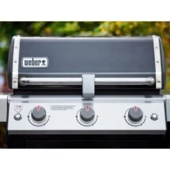 Weber Gasgrill Genesis II EX-315 3 Brenner GBS Schwarz -Küchengrill 8795866 CU05