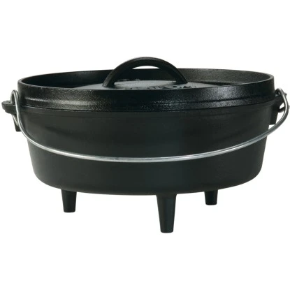 Lodge Gusseisen Camp Dutch Oven Mit Füßen 3,79 Liter 1 Lodge Gusseisen Camp Dutch Oven Mit Füßen 3,79 Liter