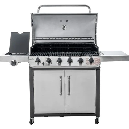 Char-Broil Gasgrill Convective 640 S Mit 6 Brennern Und Seitenkocher Edelstahl 3 Char-Broil Gasgrill Convective 640 S Mit 6 Brennern Und Seitenkocher Edelstahl – Bild 3