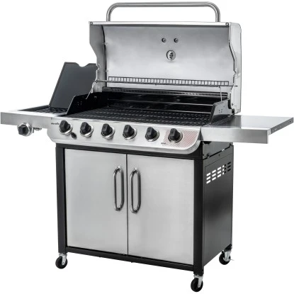 Char-Broil Gasgrill Convective 640 S Mit 6 Brennern Und Seitenkocher Edelstahl 5 Char-Broil Gasgrill Convective 640 S Mit 6 Brennern Und Seitenkocher Edelstahl – Bild 5