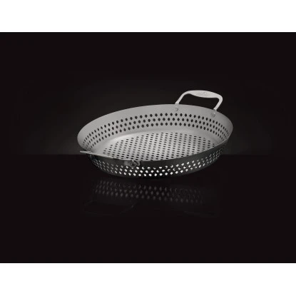 Napoleon Gemüsekorb Edelstahl 2 Napoleon Gemüsekorb Edelstahl – Bild 2