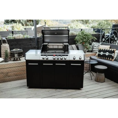 Enders Gasgrill Uniq Pro 3 IK Kitchen Cruster 120 Cm X 147 Cm Schwarz-Edelstahl 10 Enders Gasgrill Uniq Pro 3 IK Kitchen Cruster 120 Cm X 147 Cm Schwarz-Edelstahl – Bild 10