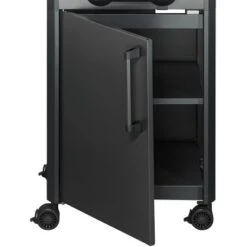 Enders Elektrogrill EFlow Pro 2 Turbo Shadow 3 KW Mattschwarz -Küchengrill Pro 2 Shadow Stauraum S 08