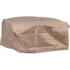 Dobar Outdoor-Feuerschale Mit Gasflamme Lunar Ø 90 Cm Grau -Küchengrill lavaofengasfeuerstelle 05