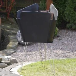 VASNER Merive M2 Feuerkorb Mittelhoch Abgerundet Schwarz 13 VASNER Merive M2 Feuerkorb Mittelhoch Abgerundet Schwarz -Küchengrill sign garten terrasse mood4