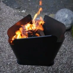 VASNER Merive M2 Feuerkorb Mittelhoch Abgerundet Schwarz 17 VASNER Merive M2 Feuerkorb Mittelhoch Abgerundet Schwarz -Küchengrill sign garten terrasse mood8